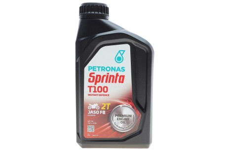 Олива SPRINTA T100 (1L) (ISO-L-EGB/JASO FB) (API TB) Petronas 73122E15EU