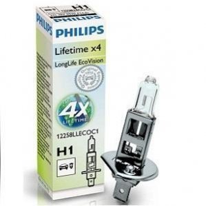 Автомобильная лампа галогенова 55W PHILIPS 12258LLECOC1