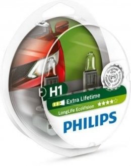 Автомобильная лампа галогенова 55W PHILIPS 12258LLECOS2