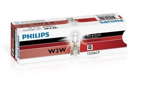 Автолампа W3W 24V 3W W2,1x9,5D T10 PHILIPS 13256CP