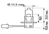 Купить Автолампа галогенова 70W Mercedes T1/T2 PHILIPS 13336MLC1 (фото3) подбор по VIN коду, цена 234 грн.