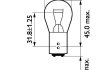 Купить Автомобильная лампа 21/5W PHILIPS 13499CP (фото3) подбор по VIN коду, цена 46 грн.