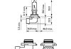 Купити Автомобильная лампа галогенова 60W Mitsubishi ASX, Outlander, Toyota Land Cruiser, Fiat Doblo, Mazda CX-7, Land Rover Freelander, Lexus IS, RX, Mitsubishi Lancer, BMW E36, E38 PHILIPS 9005XVPB1 (фото3) підбір по VIN коду, ціна 689 грн.