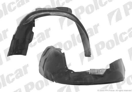 Підкрилок AUDI A4 11.94- Polcar 1324FP1
