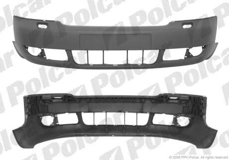 Бампер передній AUDI A6 02- Polcar 1327075