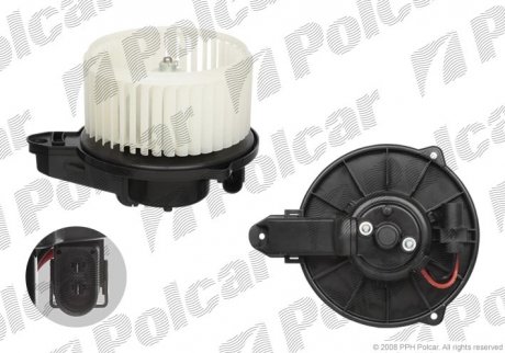 Купить Вентилятор отопителя салона VAG A6 97- Audi A6, Allroad Polcar 1327NU-1 (фото1) подбор по VIN коду, цена 2317 грн.