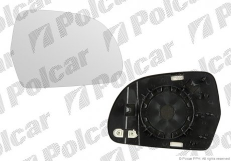 Купить Вложишь зеркала правый Audi A6, A3, A4 Polcar 1332551M (фото1) подбор по VIN коду, цена 542 грн.