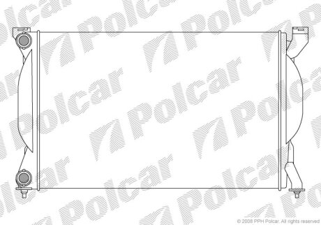 Радіатори охолодження | A4 94-00 Polcar 1334081