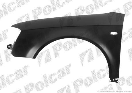 Крило переднє A4, SDN/AVANT 04-08 Polcar 133501