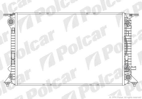 Радіатори охолодження A5 Polcar 1337082