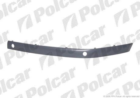 Купить Накладка бампера BMW E65, E66 Polcar 2023075 (фото1) подбор по VIN коду, цена 746 грн.