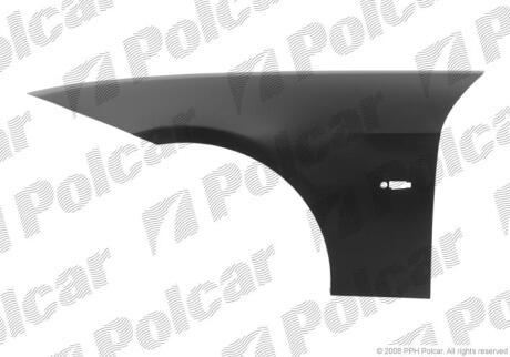 Крило переднє 3 E90/E91, 04-08 Polcar 204001
