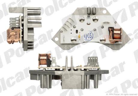Регулятор вентилятора кабіни XSARA / 406 Polcar 2326KST2