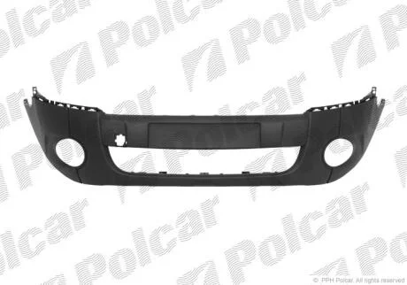Бампер передній BERLINGO, 02.08- Polcar 2352071