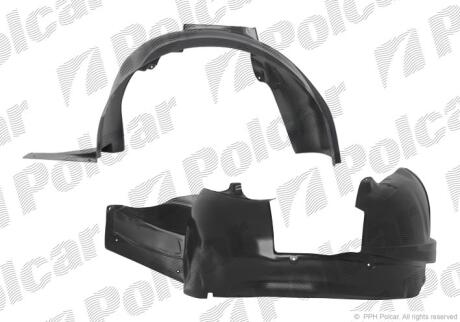 Підкрилок JUMPY/EXPERT/SCUDO08 Polcar 2397FP1