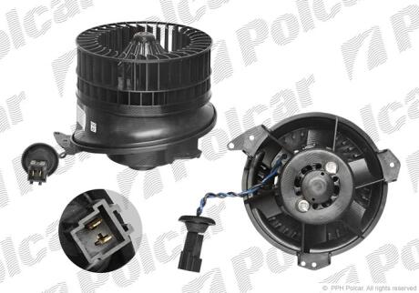 Вентилятор кабіни CHRYSLER / DODGE Polcar 2401NU1