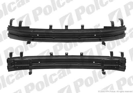 Підсилювач бампера AVEO SDN, 03.06- Chevrolet Aveo Polcar 2504073