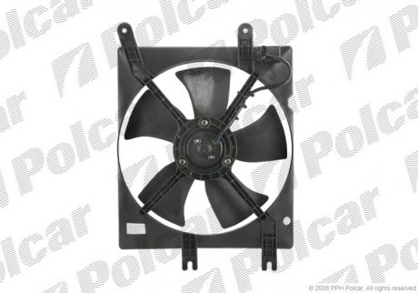 Вентилятор радиатора Chevrolet Lacetti, Daewoo Nubira 1.4-2.0D 05.03- Chevrolet Lacetti Polcar 250523W3