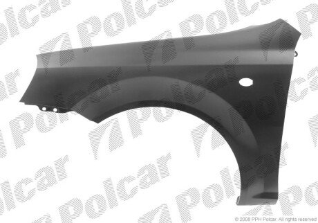 Крило передн Polcar 250602