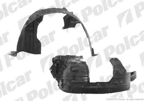 Підкрилок N. MICRA K-12, 03- Polcar 2707FP1