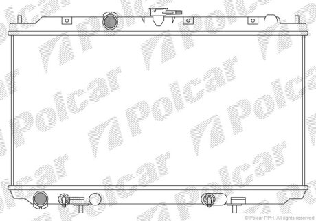 Радіатори охолодження | PRIMERA 02- Polcar 2734081