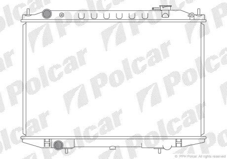 Радіатори охолодження | PICK UP (D22), 01.97 Polcar 2797081
