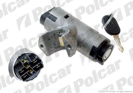 Замок запалювання компл. F.UNO 83-/89-/FIORIN Polcar 3016Z05A