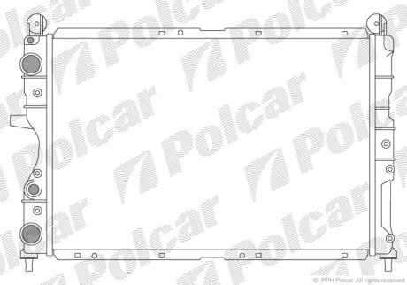 Радіатори охолодження | DELTA II (836_), 06. Polcar 3026083