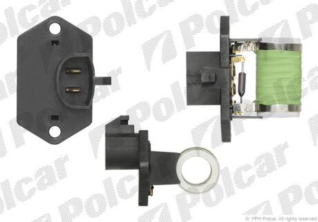 Блок управління вентилятора FIAT BRAVO/G.PUNTO Polcar 3031KST1
