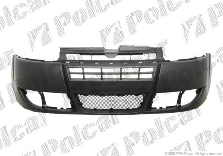 Бампер передній DOBLO, 06-10 Polcar 3041074
