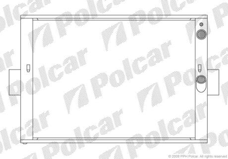 Радіатори охолодження DAILY 85-89 / 89-96 Polcar 3050083