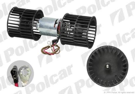 Вентилятор кабіни FORD ESCORT Polcar 3206NU1