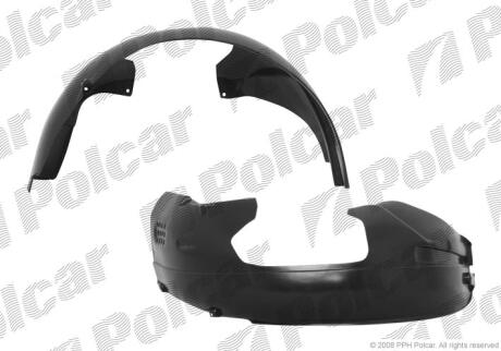 Підкрилок FORD FIESTA, 02- Polcar 3212FP1
