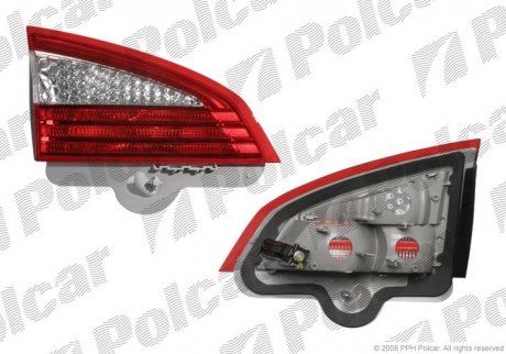 Купить Фонарь задний внутренний левый Ford Mondeo Polcar 3219874T (фото1) подбор по VIN коду, цена 6843 грн.