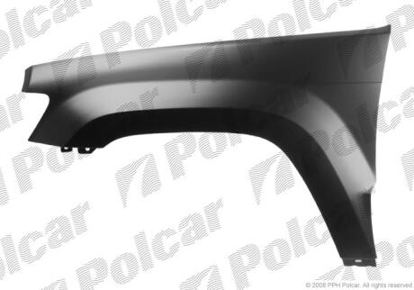 Крило переднє GRAND CHEROKEE, 05- Polcar 343002