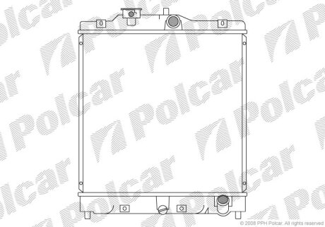 Радіатори охолодження | CIVIC VI sedan (EJ, Polcar 3807086