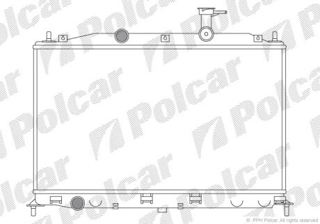 Радіатори охолодження | ACCENT III sedan (MC Polcar 4009081