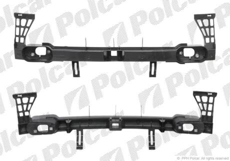 Підсилювач бампера GETZ 09.05- Polcar 4044963