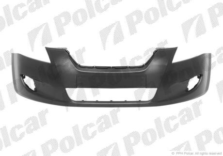 Бампер передній CEED, 10.06-08.09 Polcar 411407