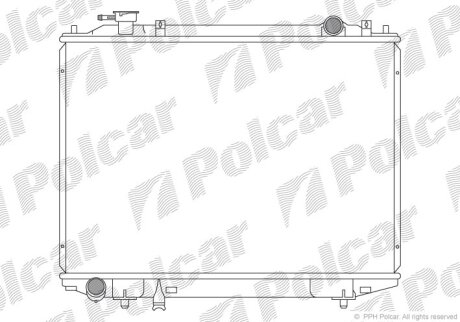 Радіатори охолодження | RANGER (J97U), 06-10 Polcar 4599081