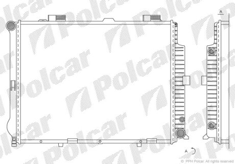 Радіатори охолодження | KLASA E T-Model (S21 Polcar 5015089