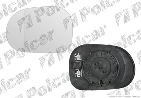 Вставка зовнішнього дзеркала лівий | ML-KLASSE(W163), 98- Polcar 5044545E