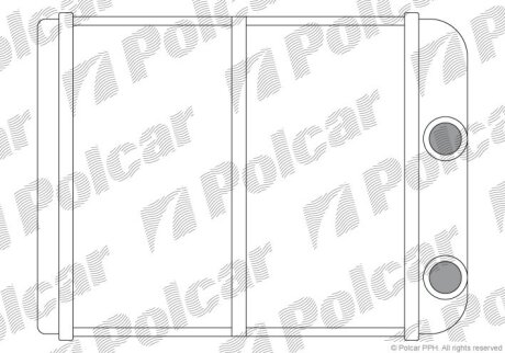 Радіатори обігріву | L200 (K7_T, K6_T, K5 Polcar 5222N81