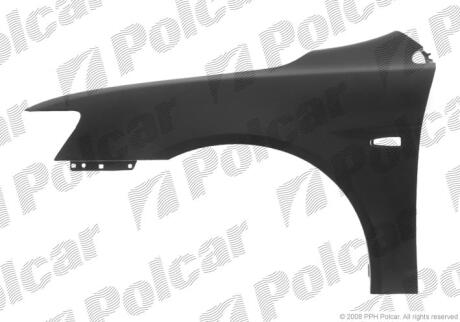 Крило переднє LANCER, 03.07- Polcar 523401