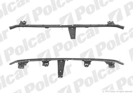 Підсилювач бампера LANCER, 03.07- Polcar 5234073