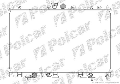 Радіатори охолодження | OUTLANDER Polcar 5265084