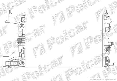 Радіатори охолодження | ASTRA J (P10), 09.09 Polcar 5511085