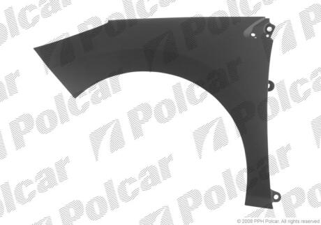Крило переднє 308, 09.07-04.11 Polcar 571202J