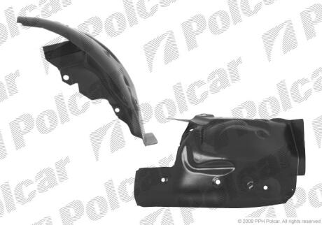 Підкрилок RENAULT MEGANE II Polcar 6012FL2