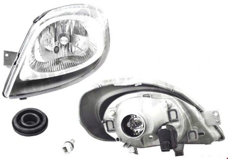 Фара передняя Polcar 602609-E